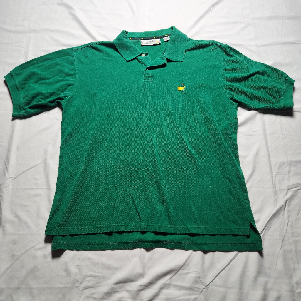 Masters Mens Xl Augusta National Golf Shop Polo Shirt Green